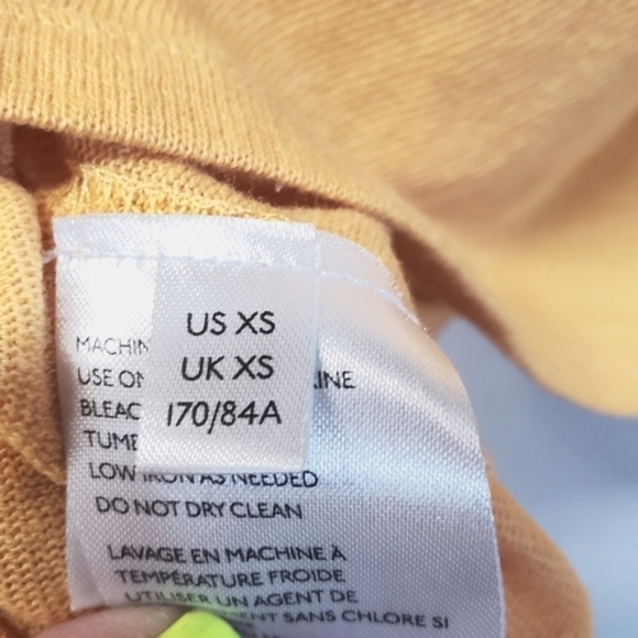 Nwot Free People Chill Out Cold Shoulder Long Sleeve Tee In Creamsicle - Picture 9 of 11